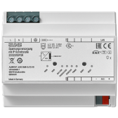 KNX блок питания, 320mA, с IP-интерфесом, монтаж на DIN-рейку, 4 модуля; KNX | 203201SIPSR | Jung - артикул 203201SIPSR