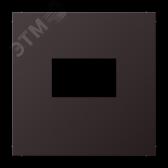 Плата для USB-зарядных устройств без видимого     винта, алюминий темный (dark) (AL1969USBD) - артикул AL1969USBD