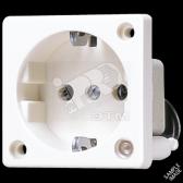 Штепсельная розетка SCHUKO 16A 250V~ с индикацией - артикул 121KO-1017