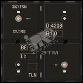 KNX кнопочный модуль с интегрированным шинным соп (3071TSM) - артикул 3071TSM