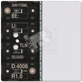 KNX кнопочный модуль с подсвечиваемым полем для н (3091TSML) - артикул 3091TSML