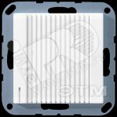 Звонок AC 8 – 12 V ~  белый (A567SWW) - артикул A567SWW