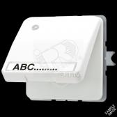 Розетка штепсельная SCHUKO 16A 250V с индикацией напряжения и защитой от влажности зеленая - артикул CD520NAKOWUGN
