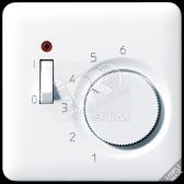Крышка для регуляторов температуры воздуха помещений TR 231 U и TR 241 U  красная - артикул CDTR231PLRT