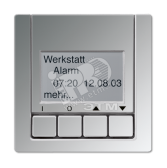 KNX/EIB-инфо-дисплей  полированный хром - артикул GCR2041