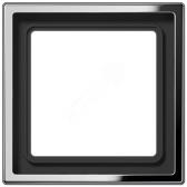 Рамка 1-я для горизонтальной/вертикальной установки  Серия- LS990  Материал- металл  Цвет- полированный хром - артикул GCR2981