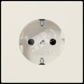 Розетка штепсельная SCHUKO 16A 250V с защитой от детей белая - артикул LS520NKI