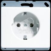 Розетка штепсельная SCHUKO с защитой от детей 16A 250V белая - артикул SL520KIWW