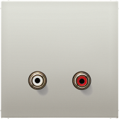 2x Cinch Audio (RCA)| MAES1021 |Jung - артикул MAES1021