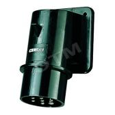 Вилка панел. приб. 32А 6P+E IP44 1080 MENN - артикул 1080