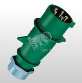 Вилка каб 32А 2Р+E  IP44  AM-TOP 2195 MENN - артикул 2195