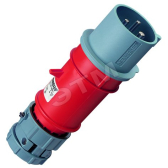 Вилка кабельная 32А 2Р+E IP44 PowerTOP (3944) - артикул 3944