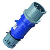 Вилка каб 32А 3Р+E IP44  PowerTOP 3946 MENN - артикул 3946