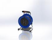 Удлинитель на пластиковом барабане IP20 POWERFLEX RV-K 3G1.5 30м - артикул 00-00010036