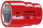 Головка торцевая VDE 1000V DR 3/8 шестигранная 17 мм диэлектрическая - артикул KN-983717