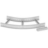 85x400 мм Плоский угол 45? - U23X Серый RAL7035 - артикул 67417-04