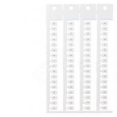 PLATES HORIZONTEL. 3 PACK WITH 136 PLATES 2 CARDS PER 68 PLATES INSCRIPTION 2MM SIZE. 5X7MM, - артикул 8WA8348-0AC
