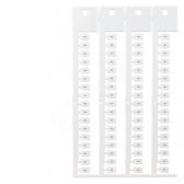 PLATES HORIZONTEL. 4 PACK WITH 136 PLATES 2 CARDS PER 68 PLATES INSCRIPTION 2MM SIZE. 5X7MM, - артикул 8WA8348-0AD