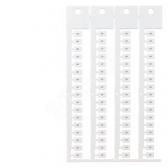 PLATES HORIZONTEL. 9 PACK WITH 136 PLATES 2 CARDS PER 68 PLATES INSCRIPTION 2MM SIZE. 5X7MM, - артикул 8WA8348-0AJ