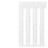 PLATES HORIZONTEL.: L1 PACK WITH 136 PLATES 2 CARDS PER 68 PLATES INSCRIPTION 2MM SIZE. 5X7MM, - артикул 8WA8348-2AC