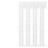 PLATES HORIZONTEL.: L- PACK WITH 136 PLATES 2 CARDS PER 68 PLATES INSCRIPTION 2MM SIZE. 5X7MM, - артикул 8WA8348-2AG