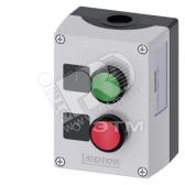 3SU1802-0AB00-2AB1 ПОСТ УПРАВЛЕНИЯ, 22MM, С КРУГЛЫМИ ВЫРЕЗАМИ, МАТЕРИАЛ КОРПУСА -ПЛАСТИК, КРЫШКА КОР - артикул 3SU1802-0AB00-2AB1