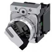 3SU1150-2BF60-1BA0 ПОВОРОТНЫЙ ПЕРЕКЛЮЧАТЕЛЬ С ВОЗМОЖНОСТЬЮ ПОДСВЕТКИ, 22MM, КРУГЛЫЙ, МЕТАЛЛИЧЕСКИЙ Г - артикул 3SU1150-2BF60-1BA0