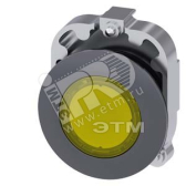 3SU1061-0JB30-0AA0 АКТУАТОР КНОПКИ С ВОЗМОЖНОСТЬЮ ПОДСВЕТКИ, 30MM, КРУГЛ., МЕТАЛЛ МАТОВЫЙ, КНОПКА ЖЁ - артикул 3SU1061-0JB30-0AA0