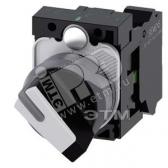 3SU1130-2BF60-3BA0 ПОВОРОТНЫЙ ПЕРЕКЛЮЧАТЕЛЬ С ВОЗМОЖНОСТЬЮ ПОДСВЕТКИ, 22MM, КРУГЛЫЙ, ПЛАСТИК С МЕТАЛ - артикул 3SU1130-2BF60-3BA0