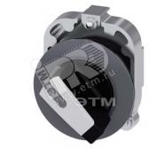 3SU1062-2DC60-0AA0 АКТУАТОР ПОВОРОТНОГО ПЕРЕКЛЮЧАТЕЛЯ С ВОЗМОЖНОСТЬЮ ПОДСВЕТКИ, 30MM, КРУГЛ., МЕТАЛЛ - артикул 3SU1062-2DC60-0AA0