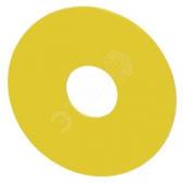 3SU1900-0BB31-0AA0 Подложка для кнопок аварийного останова желтая без надписи наружный диаметр 75мм - артикул 3SU1900-0BB31-0AA0