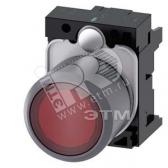 3SU1231-0EB20-0AA0 АКТУАТОР КНОПКИ С ВЫСОКИМ ФРОНТАЛЬНЫМ КОЛЬЦОМ (12MM), 22MM, КРУГЛ., ПЛАСТИК С МЕТ - артикул 3SU1231-0EB20-0AA0