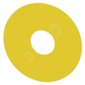 3SU1900-0BC31-0AA0 Подложка для кнопок аварийного останова желтая самоклеящаяся наружный диаметр 75м - артикул 3SU1900-0BC31-0AA0