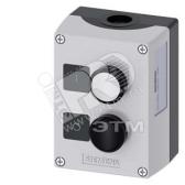 3SU1802-0AC00-2AB1 ПОСТ УПРАВЛЕНИЯ, 22MM, С КРУГЛЫМИ ВЫРЕЗАМИ, МАТЕРИАЛ КОРПУСА -ПЛАСТИК, КРЫШКА КОР - артикул 3SU1802-0AC00-2AB1