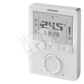 S55770-T343 Термостат комнатный RDG160T - AC 24 V for fan coil units (3-speed or ECM fan) universal applications and heat pump applications.7-day timeswitch. Outputs DC 0..10V or ON/OFF - артикул S55770-T343