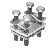 КЛЕММА 1-ПОЛЮСА, ДЛЯ BUSBAR 20 X 8 CONDUCTOR CONNECTION 2 X 10-70MM2 - артикул 8JK3143