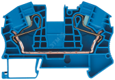 N-TERMINAL BLOCK 16MM2 IPO-CONNECTION WIDTH 12MM BLUE (8WH6000-0AK01) - артикул 8WH6000-0AK01