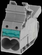 TAP-OFF 1POL 10MM2 FOR 50,95 AND 150 mm2 IPO IN-PUSH-OUT CONNECTION GREY - артикул 8WH9120-0DA00