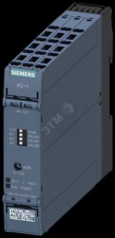 Модуль AS-i SlimLine Compact SC22.5, IP20, аналоговый, 4 АВх-C/V пружинные клеммы 4 x аналоговый вход Входы с возможностью переключения C/V Установочная ширина 22,5 мм (3RK1207-0CG00-2AA2) - артикул 3RK1207-0CG00-2AA2