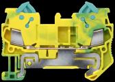 PE TERMINAL WITH QUICK CONNECTION, SECTION: 0.25 - 1.5 MM2, WIDTH: 5.2 MM,COLOR: GREEN-YEL - артикул 8WH3000-0CE07