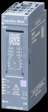 SIPLUS ET 200SP, модуль аналогового ввода - электрический счётчик AI ENERGY METER 480VAC ST, рабочая - артикул 6AG1134-6PA20-7BD0