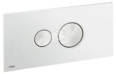 Кнопка смыва Visign for Style10 пластик белая модель 83151 (596316) - артикул 596316