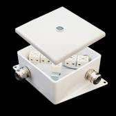 Коробка монтажная огнестойкая КМ-О (4к*60)-IP66-120х120 два ввода AD (КМ-О (4к*6,0)-IP66-120х120 AD) - артикул УТ000018892