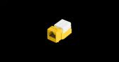 Модуль Keystone Cat 5e RJ45/8P8C для FT-TOOL неэкранированный желтый (NMC-KJUD2-FT-YL) - артикул NMC-KJUD2-FT-YL
