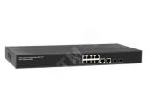Коммутатор PoE Fast Ethernet на 10 портов 8хFE (10/100 Base-T) 2 x GE (10/100/1000 Base-T) Combo Uplink (RJ45 + SFP) (SW-60822/B(150W)) - артикул SW-60822/B(150W)