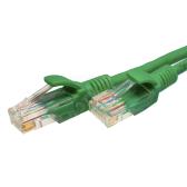 UTP 5e 4x2 26AWG (7x0.16mm) Cu LSZH зеленый 1м - артикул 10-0157