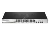 Коммутатор 24 порта 10/100/1000Base-Т и 4 порта 10GBase-X SFP+ (DGS-1510-28X/ME/A1A) - артикул DGS-1510-28X/ME/A1A