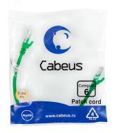 Патч-корд PC-UTP-RJ45-Cat.6-0.3m-GN U/UTP, категория 6, 2xRJ45/8p8c, неэкранированный, зеленый, PVC, 0.3м (PC-UTP-RJ45-Cat.6-0.3m-GN) - артикул PC-UTP-RJ45-Cat.6-0.3m-GN