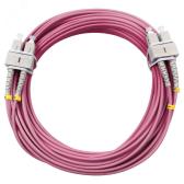 Шнур оптический duplex 10м SC-SC 50/125 mm OM4 LSZH FOP-50-OM4-SC-SC-10m (FOP-50-OM4-SC-SC-10m) - артикул FOP-50-OM4-SC-SC-10m