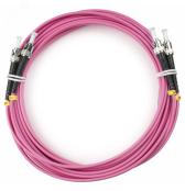 Шнур оптический duplex 5м ST-ST 50/125 mm OM4 LSZH FOP-50-OM4-ST-ST-5m (FOP-50-OM4-ST-ST-5m) - артикул FOP-50-OM4-ST-ST-5m